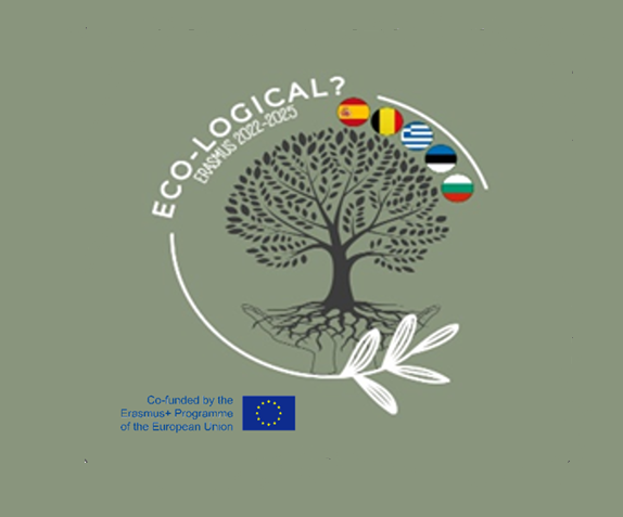 Eco-Logical?   14-20 Απρίλη 2024 – Εβδομάδα φιλοξενίας ομάδας μαθητών και καθηγητών από Βέλγιο, Ισπανία, Βουλγαρία και Εσθονία στα πλαίσια του προγράμματος Erasmus+,  του σχολείου μας.
