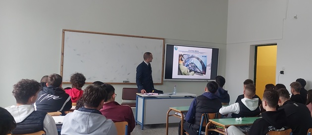 Παρασκευή 17 Οκτωβρίου 2025 – Ενημέρωση των μαθητών/τριών  της Γ’  Λυκείου του σχολείου μας για τις Στρατιωτικές  Σχολές  της Πολεμικής Αεροπορίας.