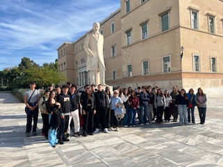 12 Νοεμβρίου 2025 –  Εκπαιδευτική Επίσκεψη μαθητών/τριών  της  Α’  τάξης του σχολείου μας,  στη Βουλή των  Ελλήνων.