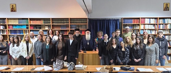 Ένα εκπαιδευτικό ταξίδι ως επιβράβευση: Με επίκεντρο την ιστορική μνήμη και την πολιτιστική κληρονομιά, ο Σεβ. Μητροπολίτης Δημητριάδος κ. Ιγνάτιος υποδέχθηκε στον Βόλο τους μαθητές που διακρίθηκαν στον 2ο Πανελλήνιο Μαθητικό Διαγωνισμό «Μικρά Ασία – Πόντος: Ενθυμήματα».